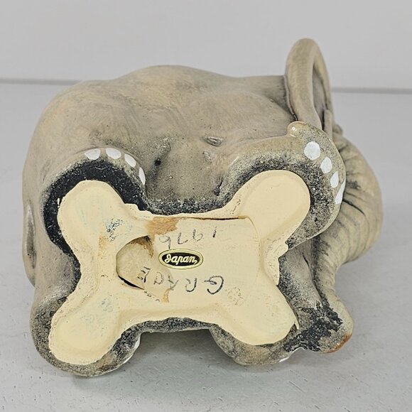 Vintage Josef Originals Elephant Figurine Japan Silly Goofy Anthropomorphic - Picture 6 of 8